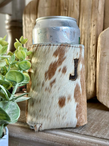 Cowhide Koozies