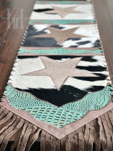 6’ Cowhide Table Runners